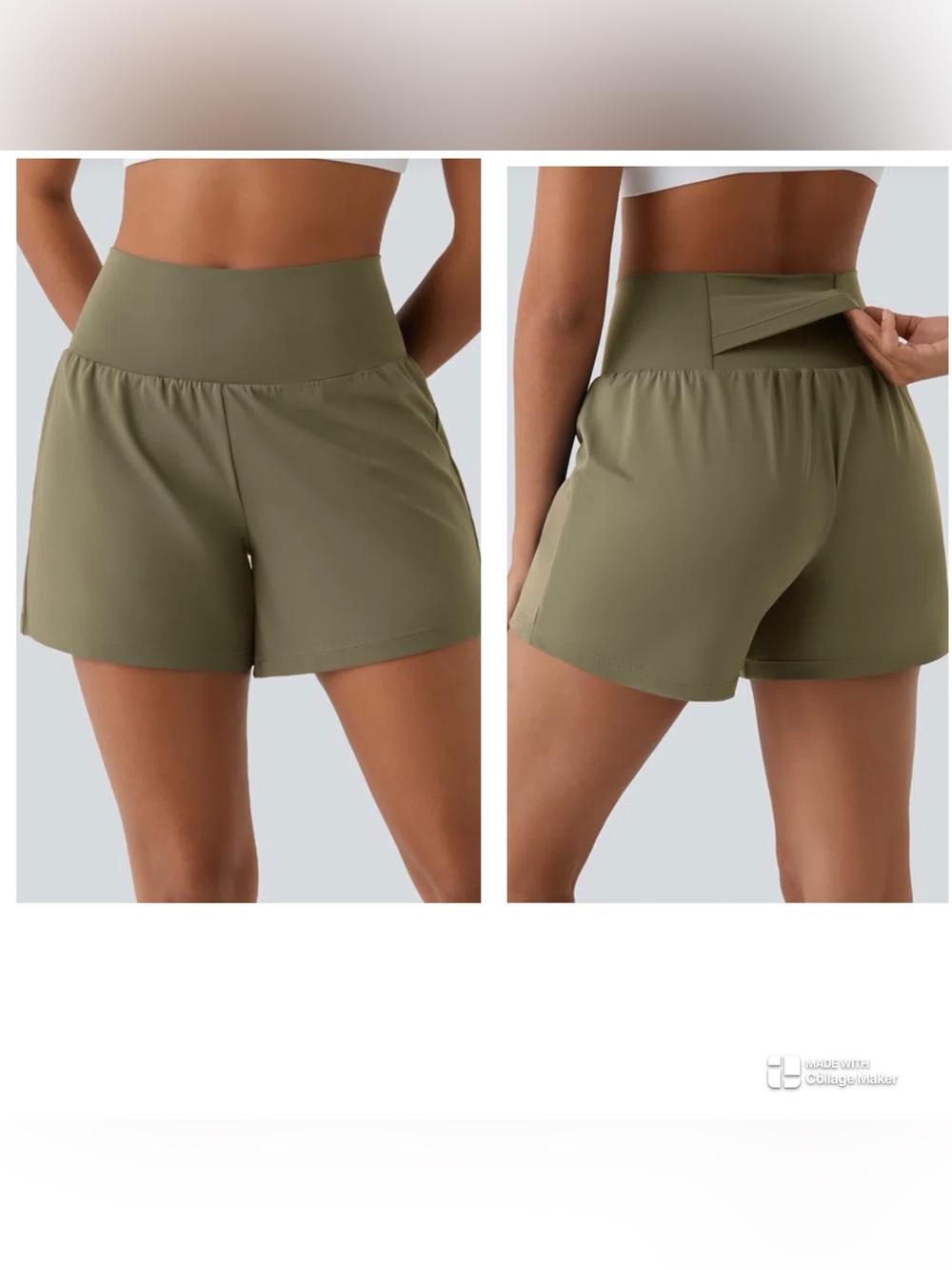Halara Softlyzero Airy Super High Waisted 2 In 1 Instant Cool Yoga Shorts XL New